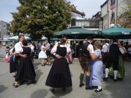 Trachtler im Einsatz