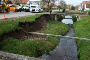 Wasserrohrbruch - Neuschwetzingen