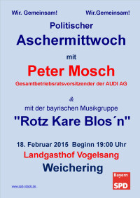 Aschermittwoch 2015