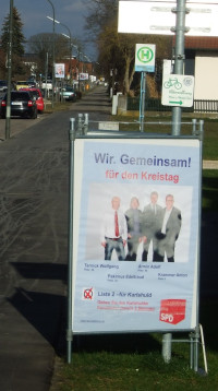 SPD Karlshuld Werbung